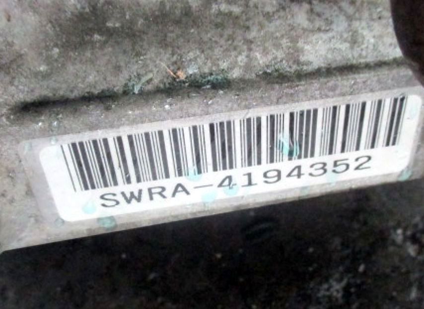 Honda () Fit (GD1, GD3), SWRA:  