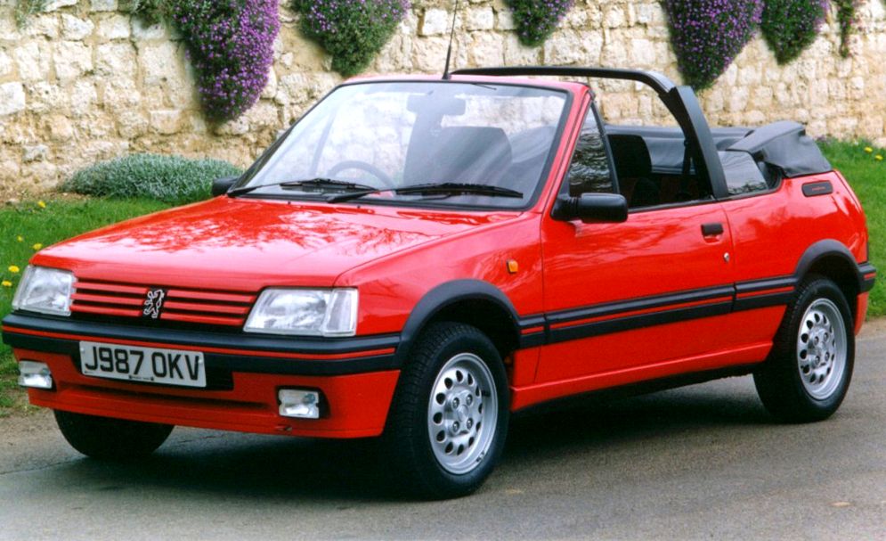 Peugeot () 205 I Cabrio (741B, 20D):  