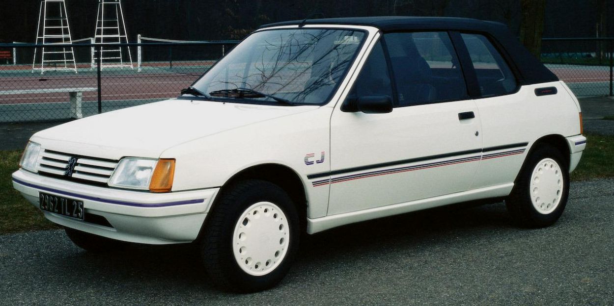 Peugeot () 205 I Cabrio (741B, 20D):  