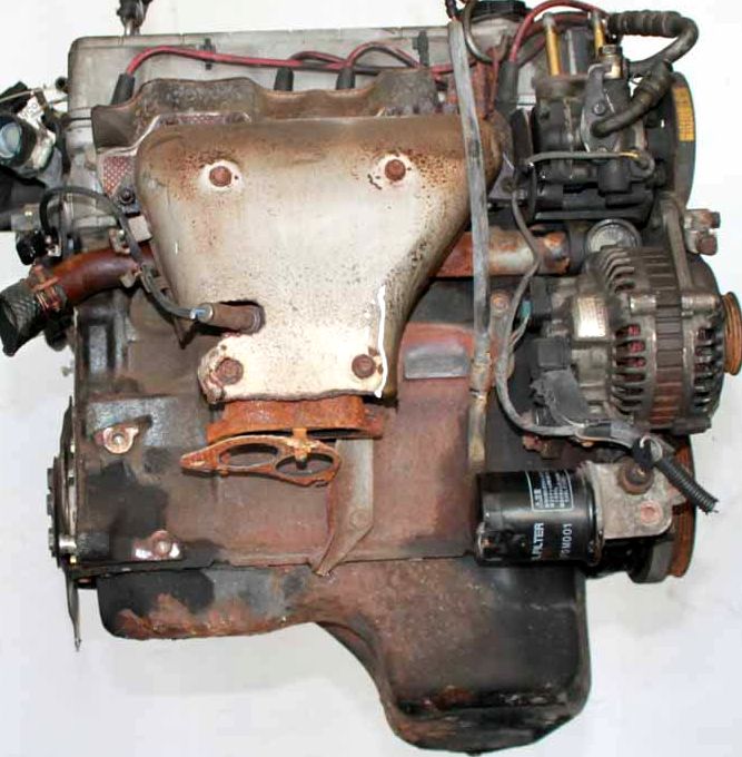 MMC Mitsubishi () 4G63 (SOHC, 8V, FWD):  