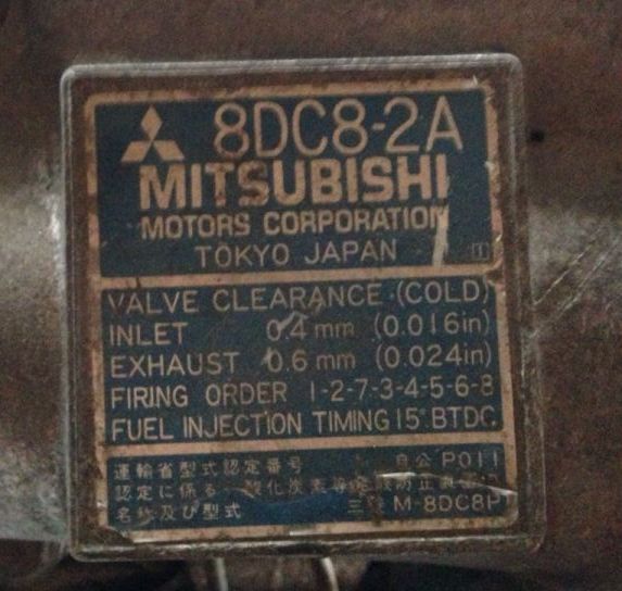 MMC Mitsubishi () 8DC6, 8DC8:  