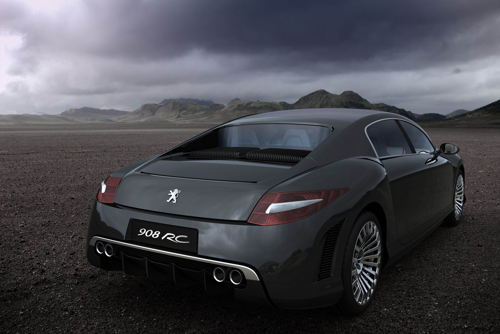 Peugeot () 908 RC Concept:  