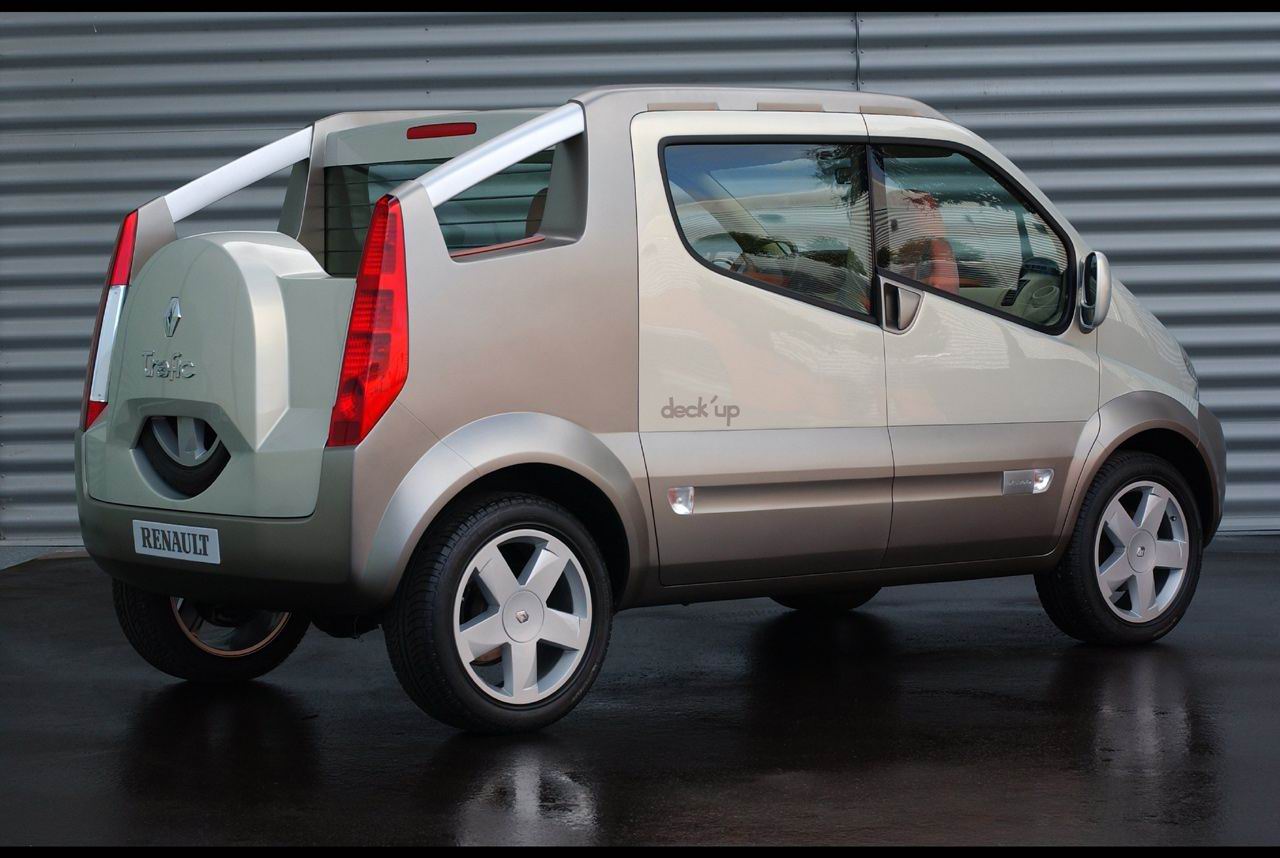 Renault () Trafic Deck-up Concept:  