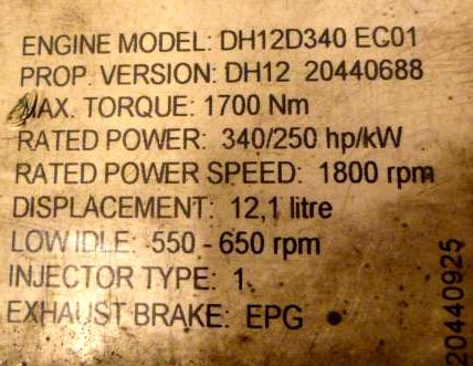 Volvo () DH12D:  