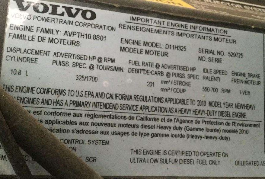Volvo () D11H:  