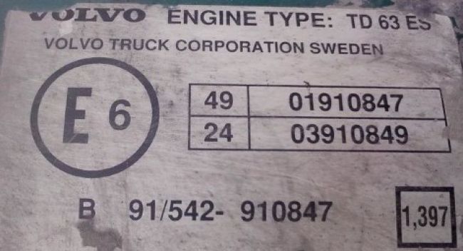 Volvo () TD63ES:  