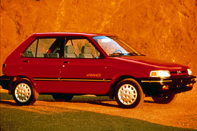 Subaru () Justy I (KAD):  