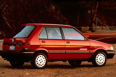 Subaru () Justy I (KAD):  
