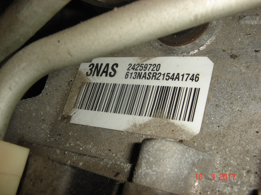Chevrolet () Cruze, 6T40E (F18D4):    