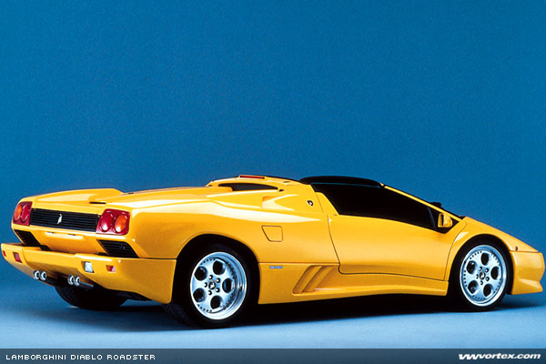 Lamborghini ( ) Diablo  Roadster:  