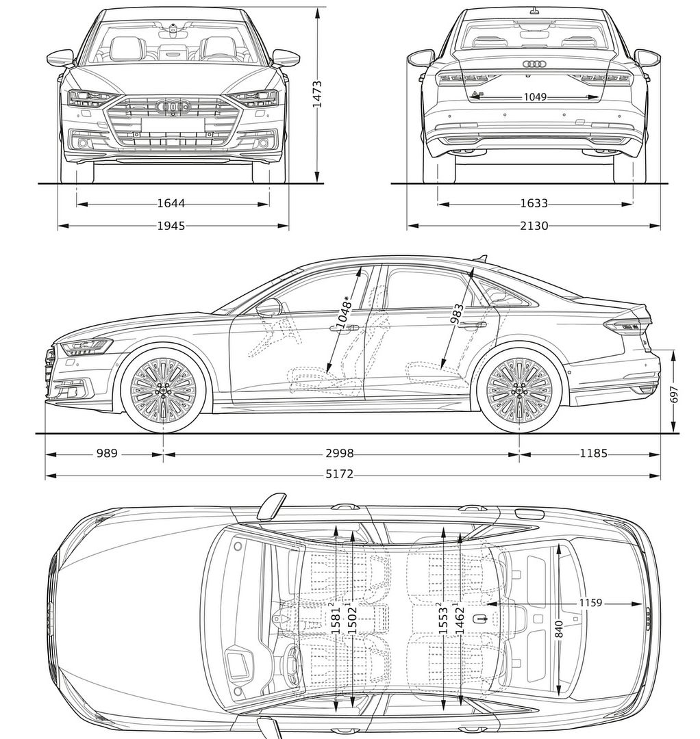 Audi () A8 IV (4N2, 4N8, D5):  