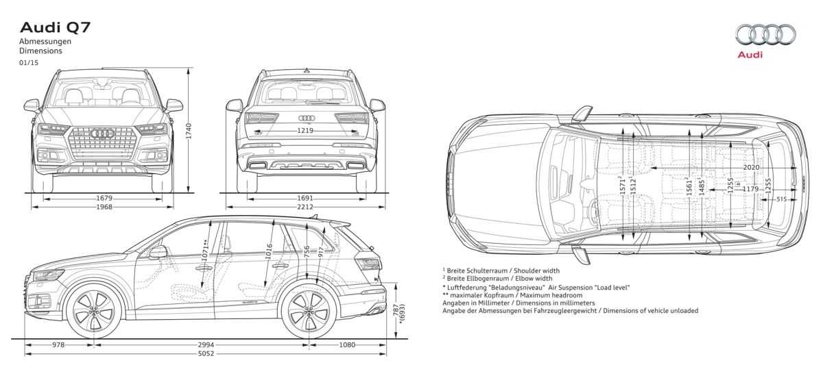 Audi () Q7 II (4MB, 4MG):  