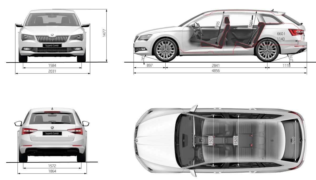 Skoda () Superb III Comby (3V5):  