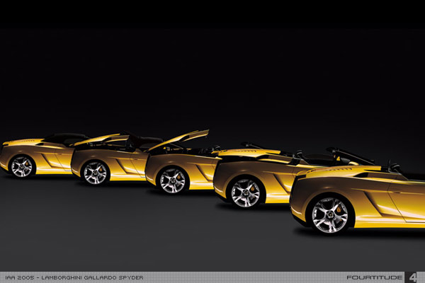 Lamborghini ( ) Gallardo  Spyder:  