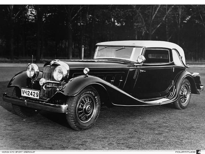 Auto Union () Horch 670 Sport Cabriolet:  