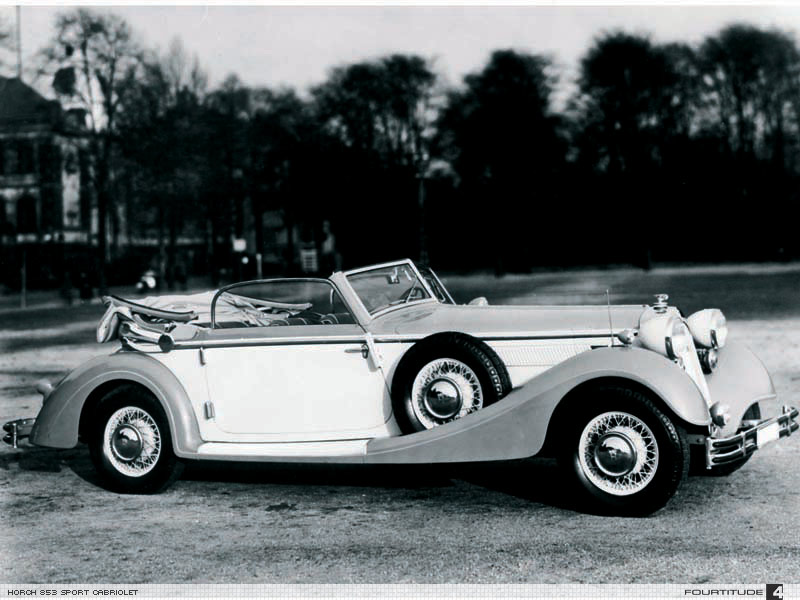 Auto Union () Horch 853 Sport Cabriolet:  