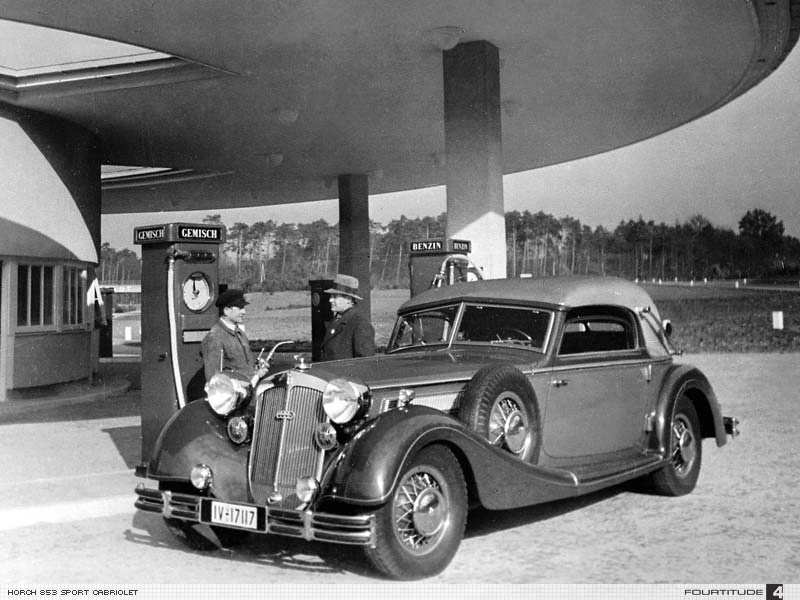 Auto Union () Horch 853 Sport Cabriolet:  