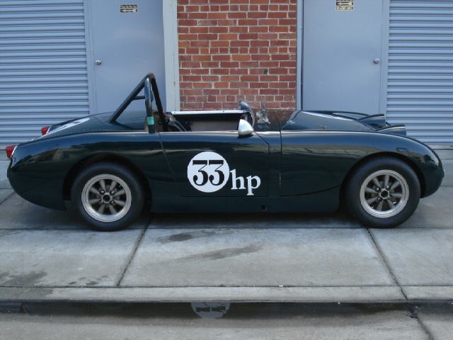 Austin Healey (-) Sprite MKI Frogeye Roadster Racecar:  