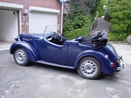 Austin () Eight Tourer Cabrio, 1939:  