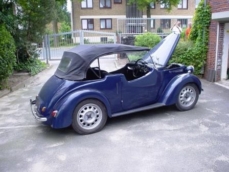 Austin () Eight Tourer Cabrio, 1939:  