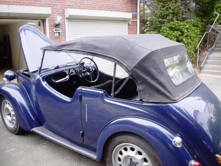 Austin () Eight Tourer Cabrio, 1939:  