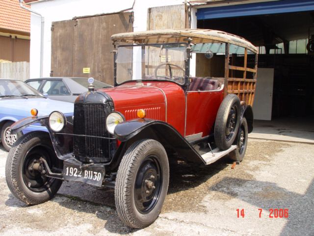 Citroen () B2, 1922:  