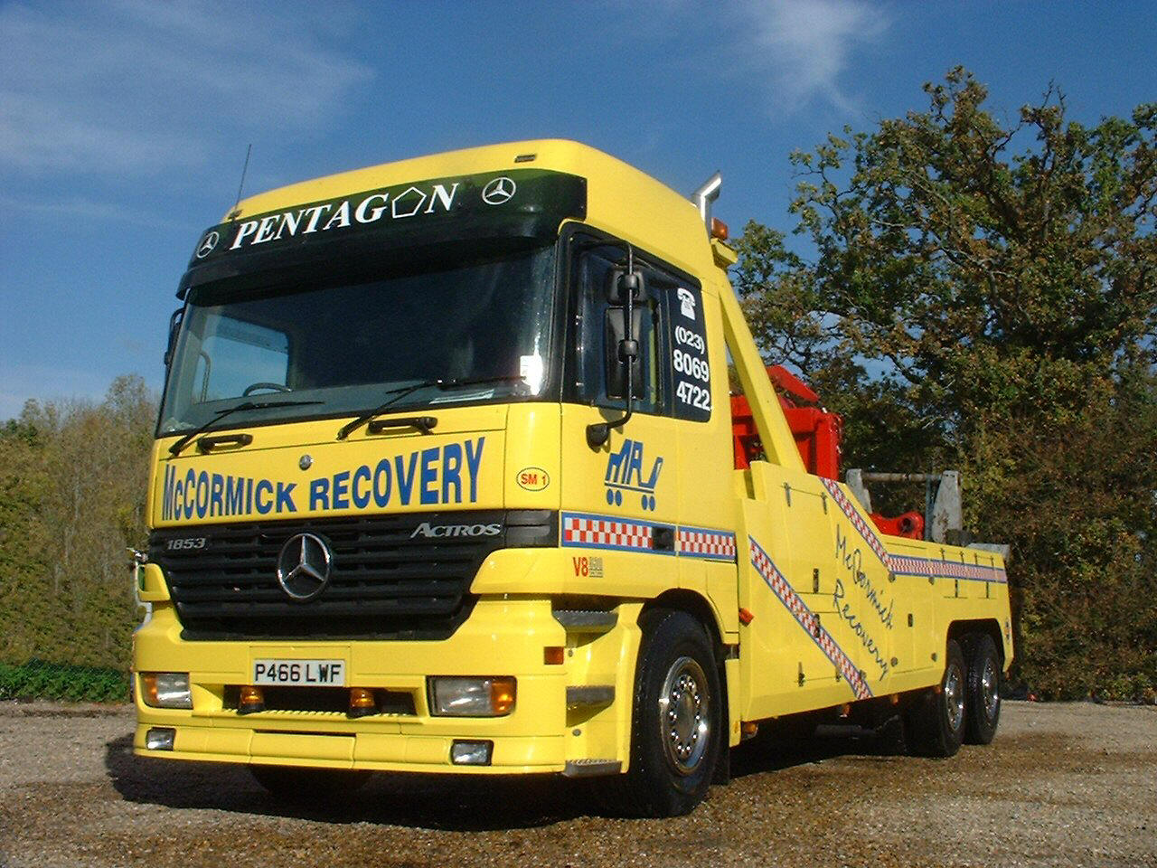 Mercedes Benz () Actros MP2:  