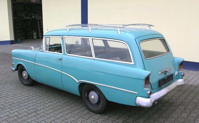 Opel () Rekord Olympia (caravan):  