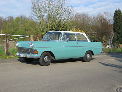 Opel () Rekord P2 coupe:  