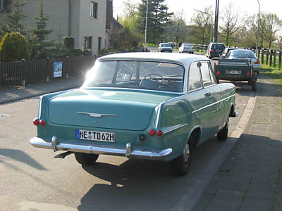 Opel () Rekord P2 coupe:  