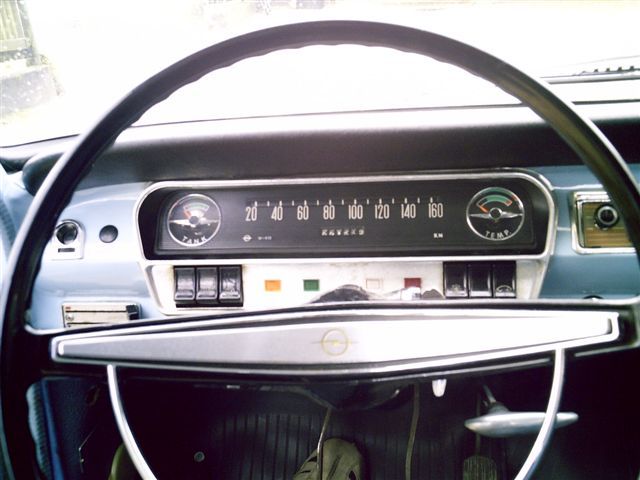 Opel () Rekord B coupe:  