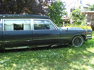 Cadillac () De Ville III, Leichenwagen:  