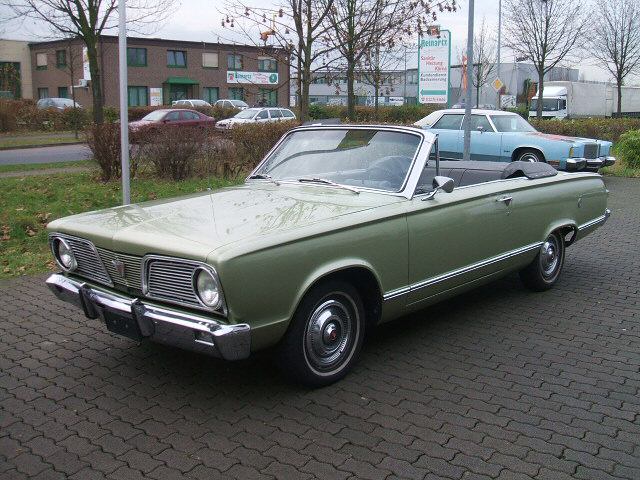 Chrysler () Valiant 273 V8 Convertible, 1966:  