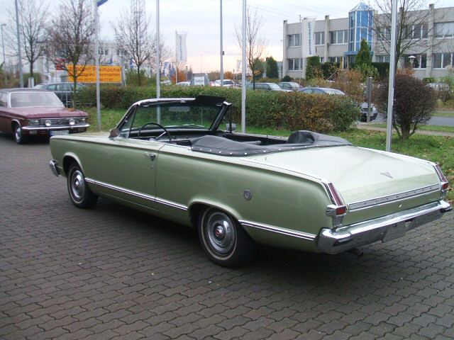 Chrysler () Valiant 273 V8 Convertible, 1966:  