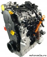 Фото №1: Контрактный (б/у) двигатель Audi BKC, BLS, BXE, BJB