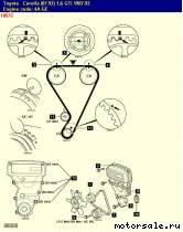 ���� �1: ����������� (�/�) ��������� Toyota 4A-GE (Old type) (16V)