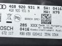 Панель приборов Audi / VW A6 IV 3.0 TDI 4G8920931N фотография №4
