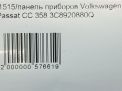 Панель приборов Audi / VW Пассат СС  2.0 TDI 3C8920880Q фотография №7