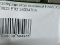 Радиатор основной BMW X3 I E83 фотография №3
