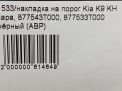 Накладка на порог Hyundai / Kia Кворис , K9 фотография №6