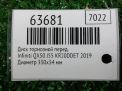 Диск тормозной передний Infiniti / Nissan QX50 J55 330 мм фотография №3