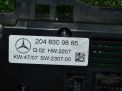 Блок управления климат-контролем Mercedes-Benz C-Класс W204 фотография №2