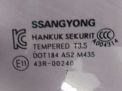 Стекло двери задней левой SsangYong Нью Актион , Корандо С фотография №2