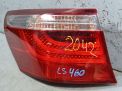 Фонарь задний левый Toyota / LEXUS LS460, дорестайл фотография №1